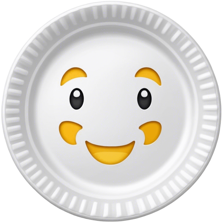 Paper plate emoji