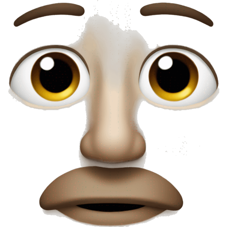 The nose emoji