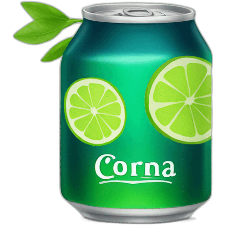 Lime in a corona beer emoji