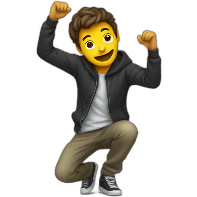 Personne qui dab emoji