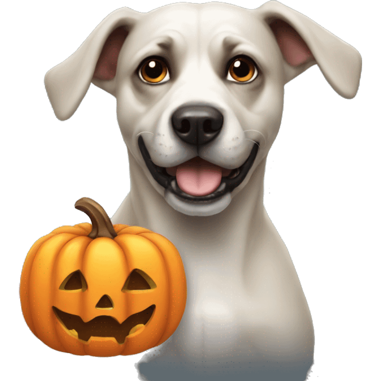 Dog halloween emoji