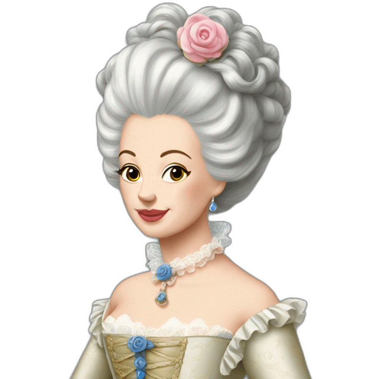 Marie antoinette emoji