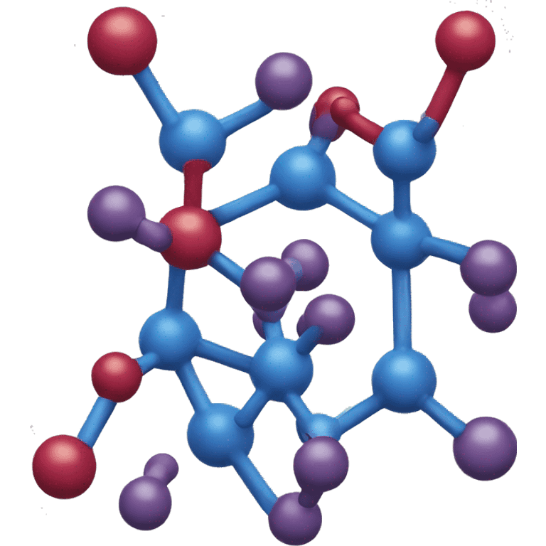 molecule model emoji