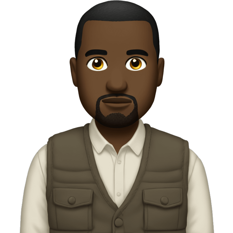 kanye vest  emoji