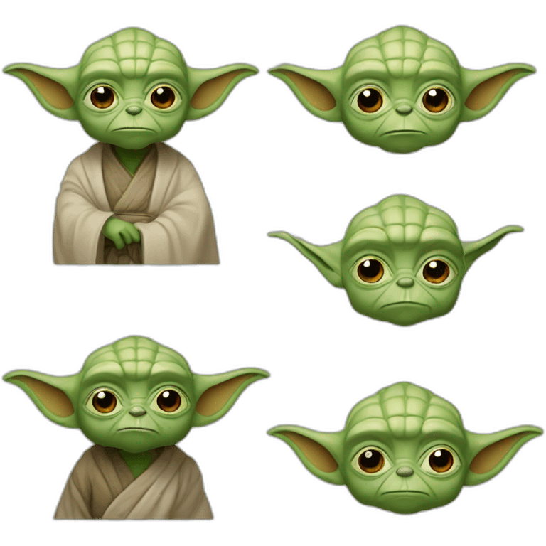 Yoda qui bois emoji