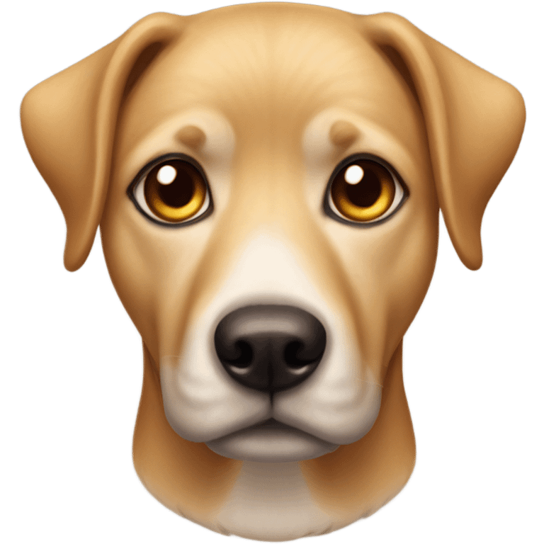 Perrito con anteojos emoji