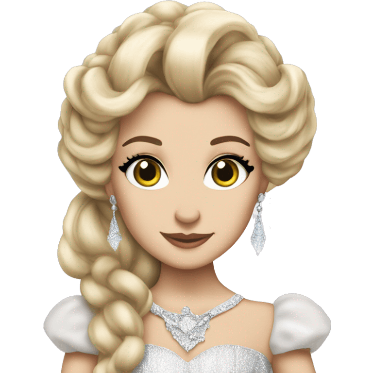 Glinda from The Wicked as Ariana Grande emoji