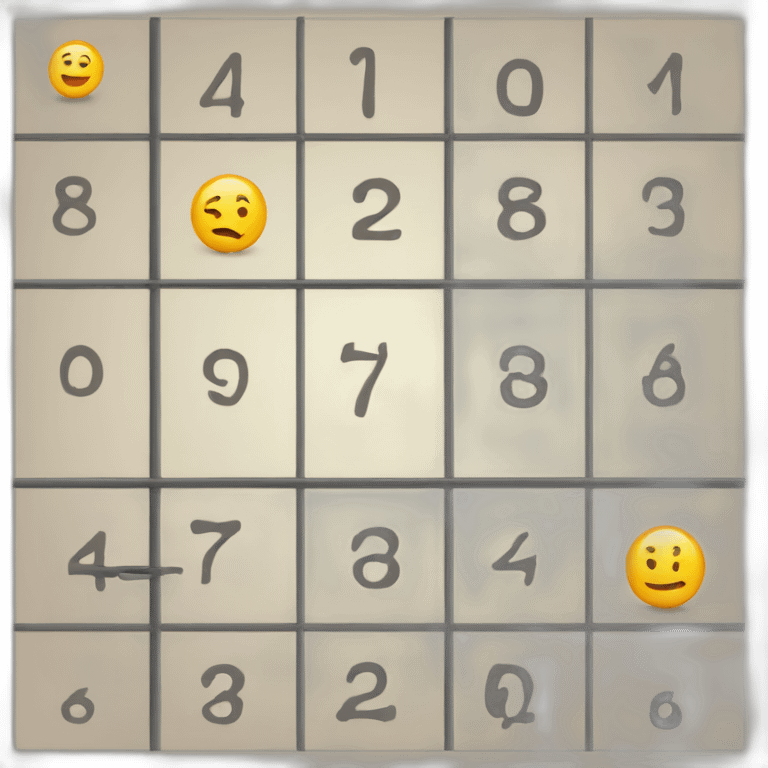 sudoku emoji