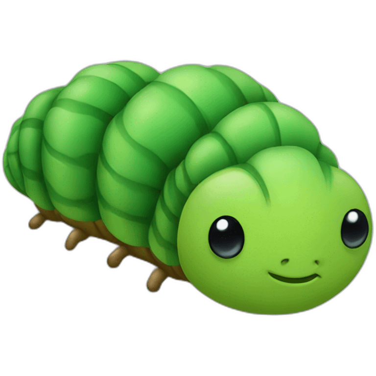 sleepy caterpillar  emoji