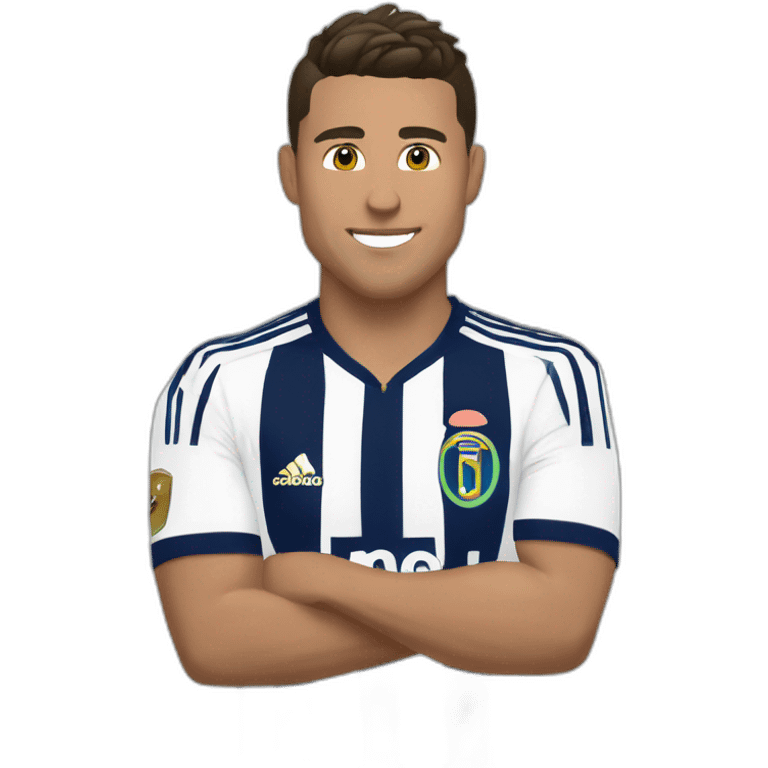 Antoine grizmann et ronaldo emoji