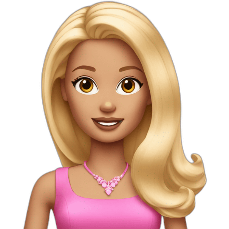 blond barbie emoji