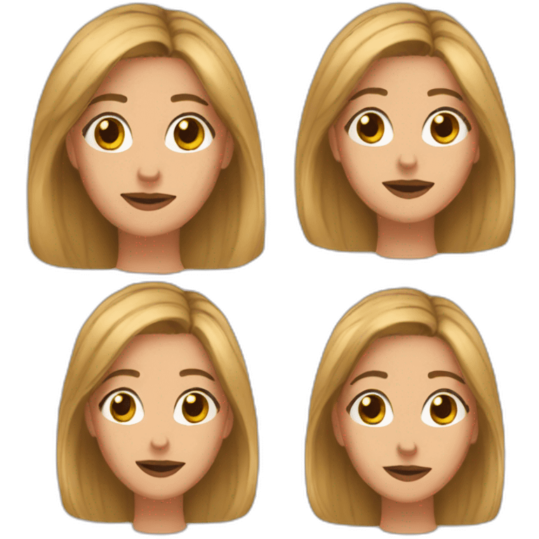 rachel friends emoji