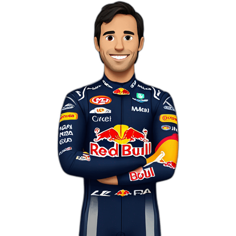 Sergio Pérez red Bull emoji