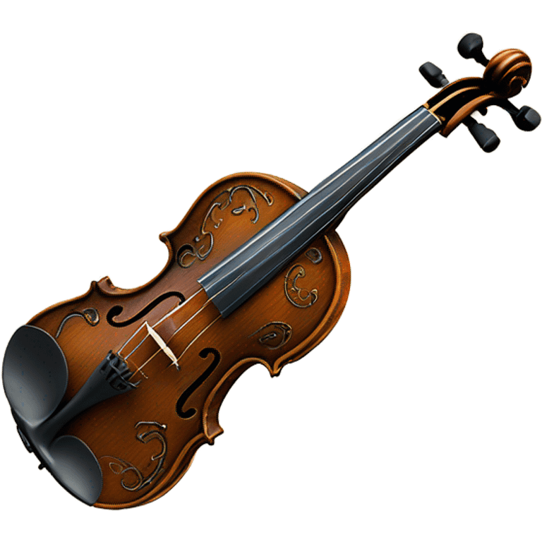 vintage violin emoji