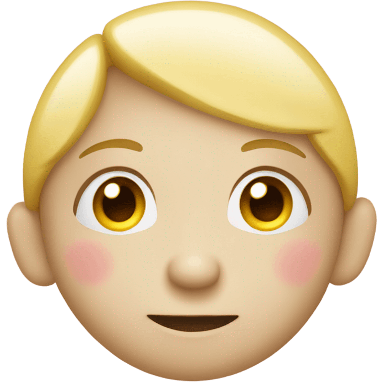 Create a blushing emoji emoji