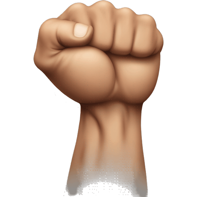 An emoji of a muscular arm flexing, emphasizing the bicep with a defined and strong appearance emoji