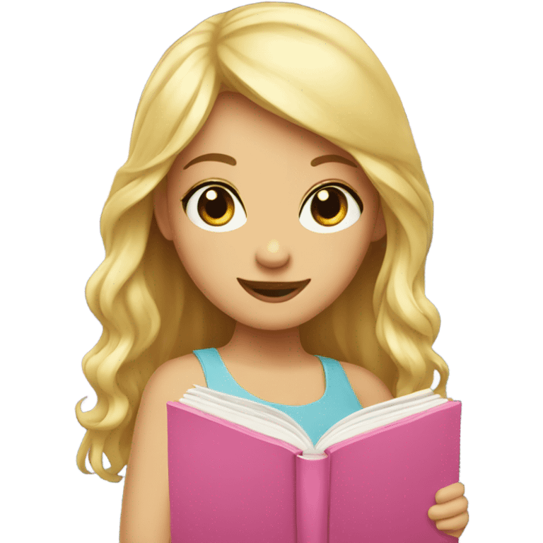 girly book emoji