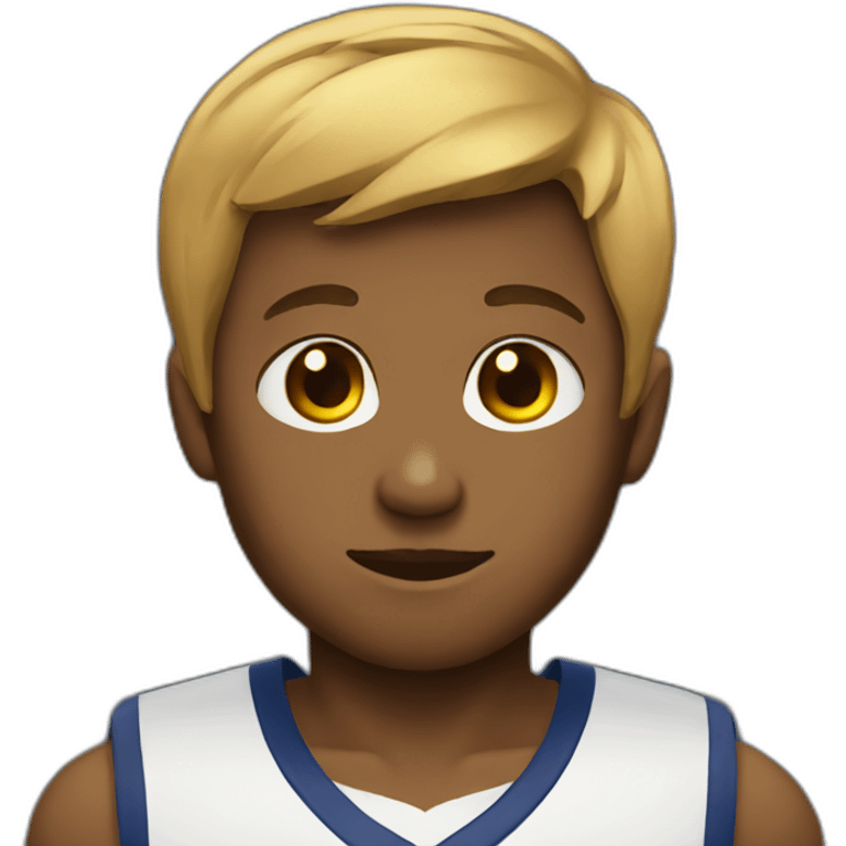 Boy who is a player emoji