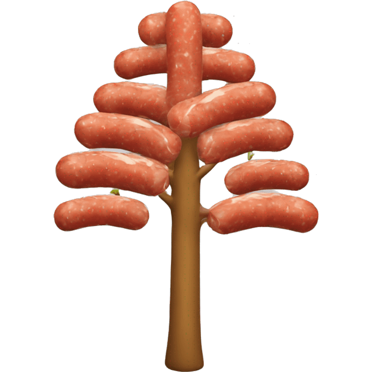 Arbre à saucisse  emoji