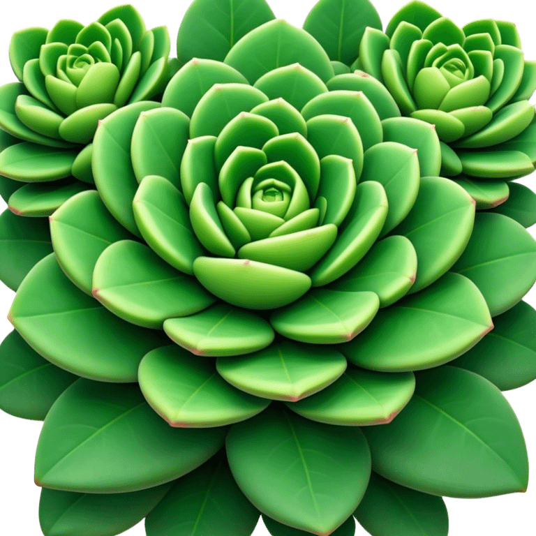 Cinematic Realistic Crassula Emoji, Compact and vibrant, with small, fleshy leaves arranged in thick, rounded clusters. The deep green hue of the leaves radiates calm, while their structured growth speaks of endurance. Soft glowing outline, capturing the essence of perseverance and tranquility in a crassula plant! emoji