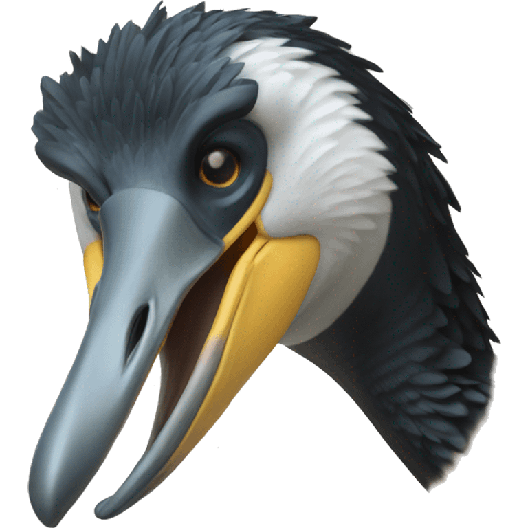 Great cormorant emoji