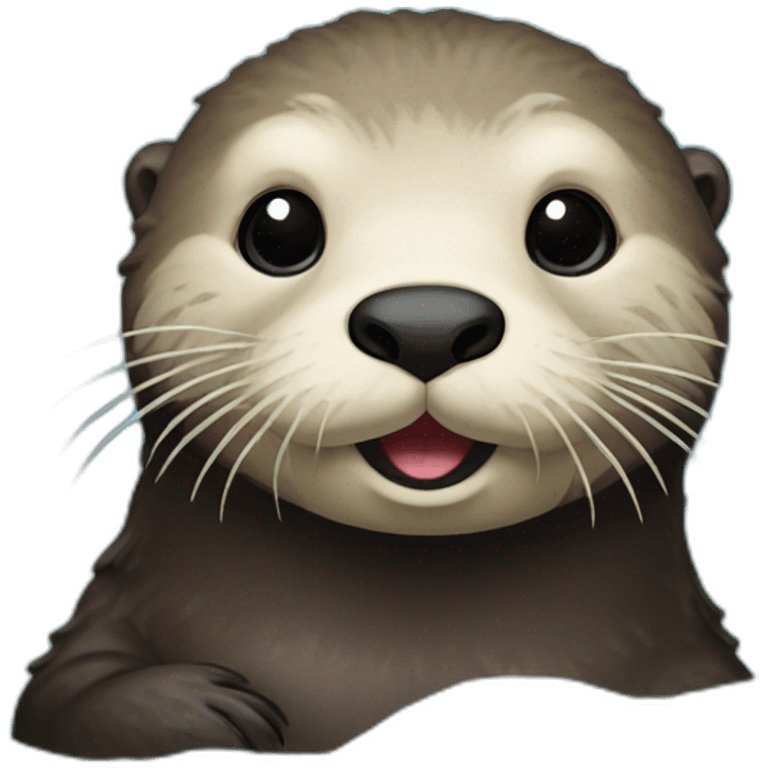 Sea otter emoji