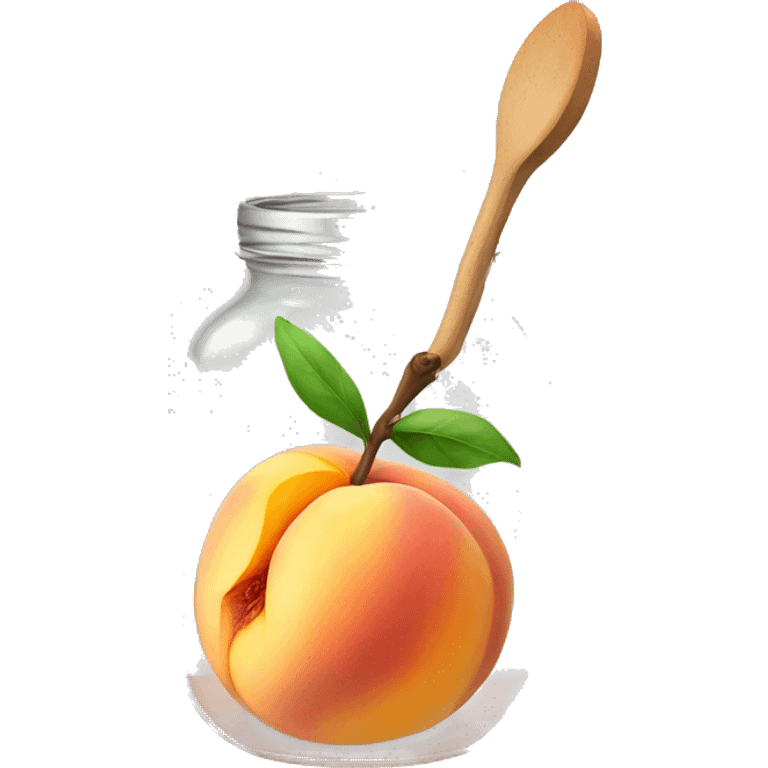 jar of peach emoji