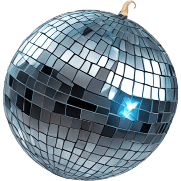 Sassy disco ball emoji