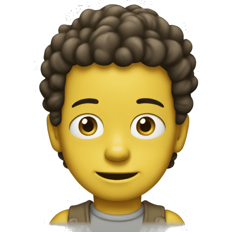 Niño estilo Simpson  emoji