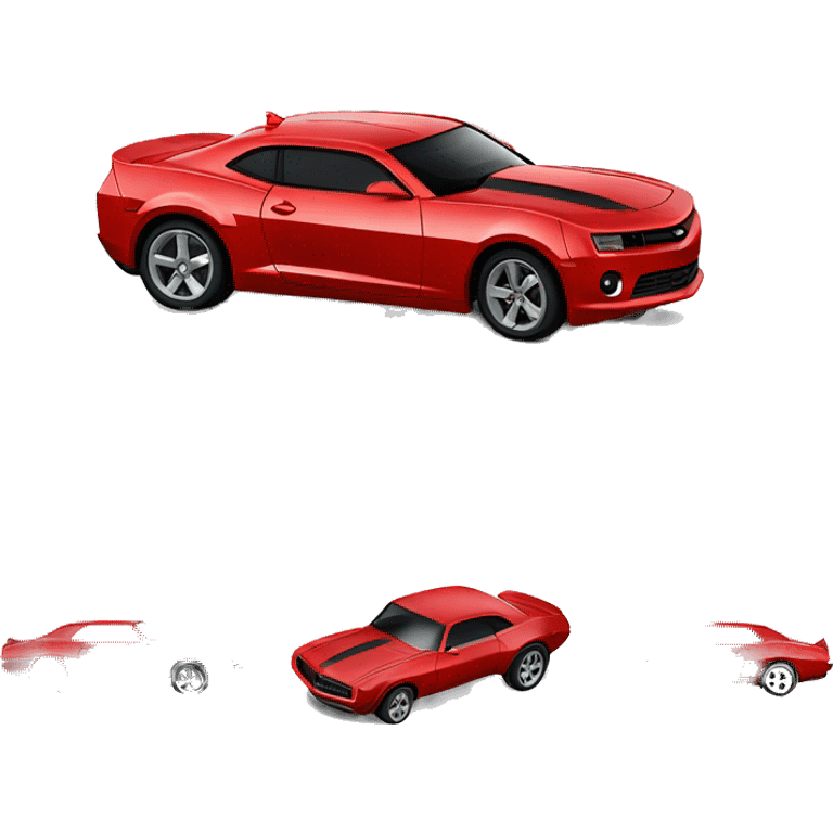 Red Camaro  emoji