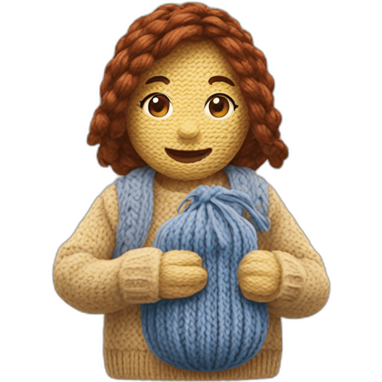 knitting emoji