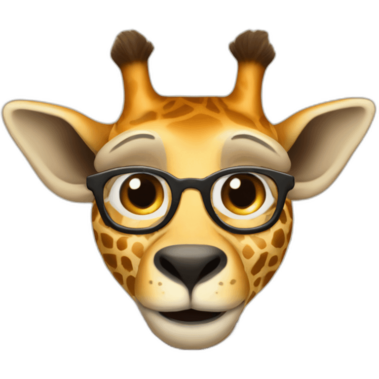 Girafe man emoji