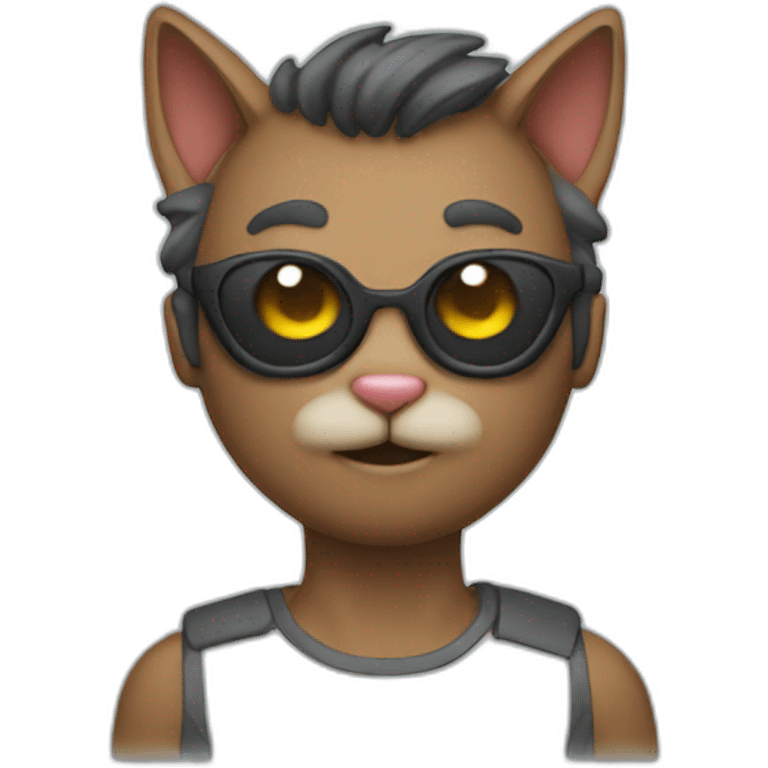 Cat man emoji