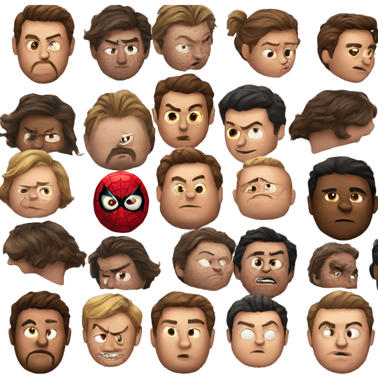 Fat fat fat spiderman emoji