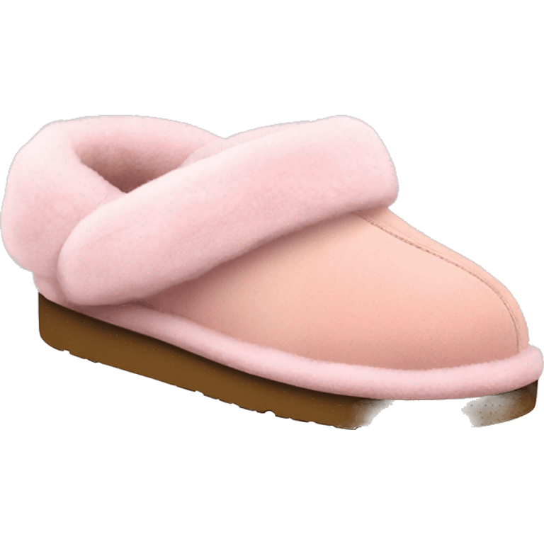 UGG slippers light pink emoji