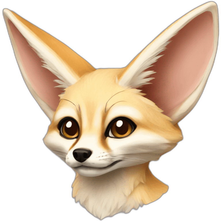 Fennec fox emoji