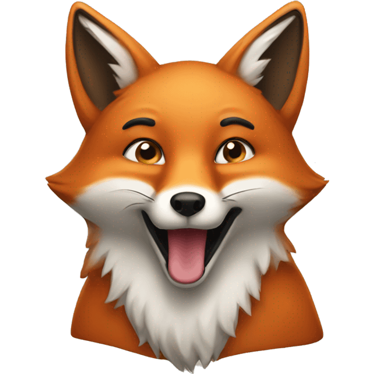 speak fox emoji