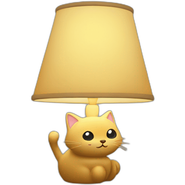 cat lamp emoji