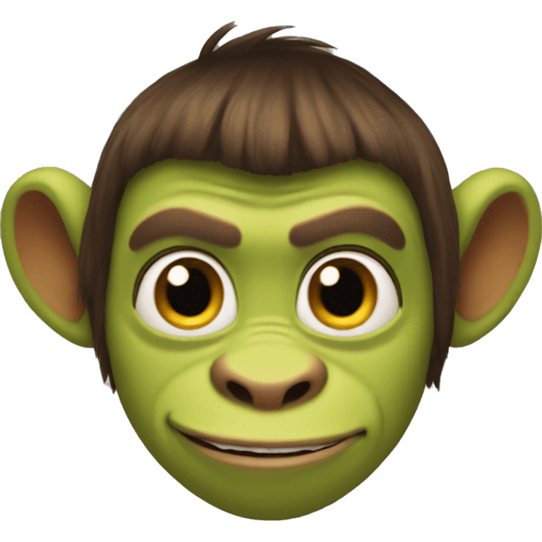 monkey shrek emoji