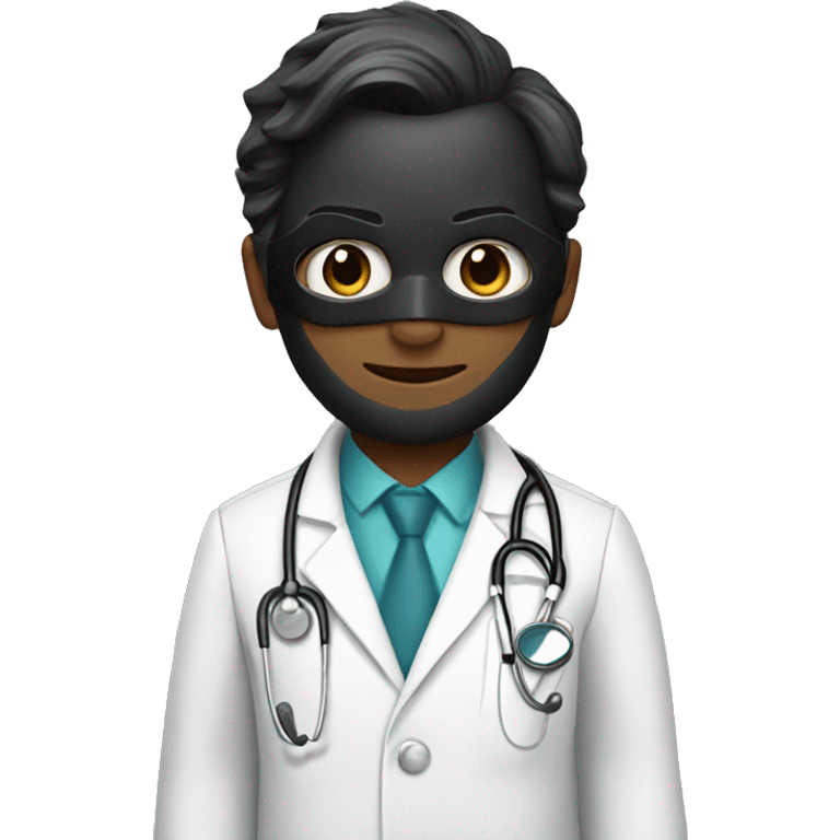 Batman as a doctor emoji