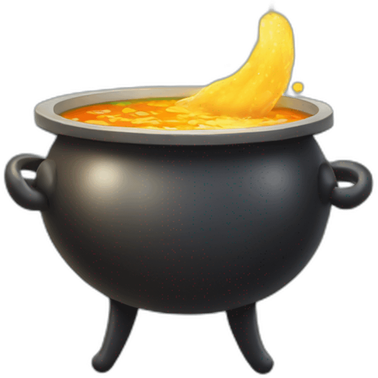 soup-cauldron-with-sparkles-coming-out-festivity emoji