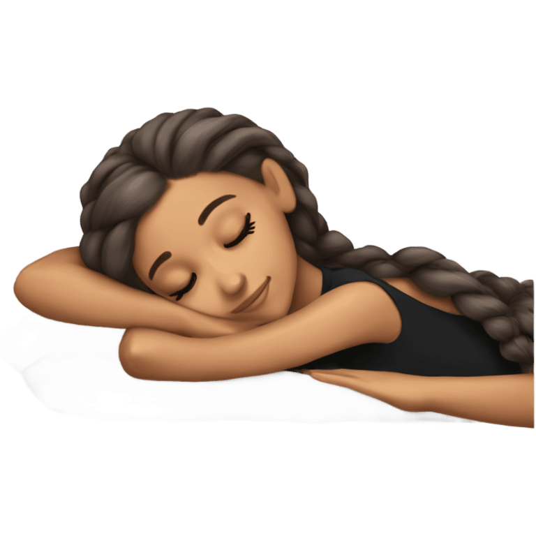 Ariana Grande sleeping emoji