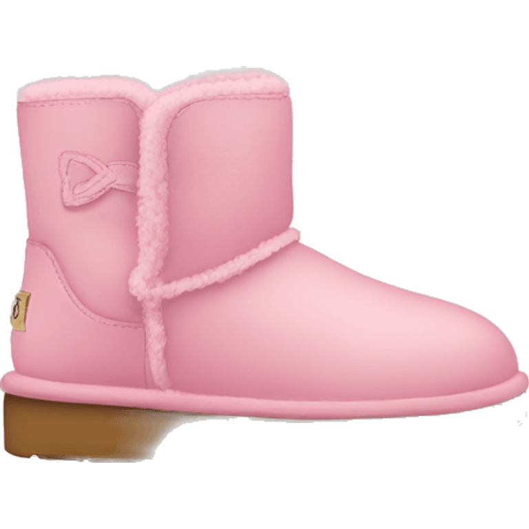 Babypink UGG shoes emoji