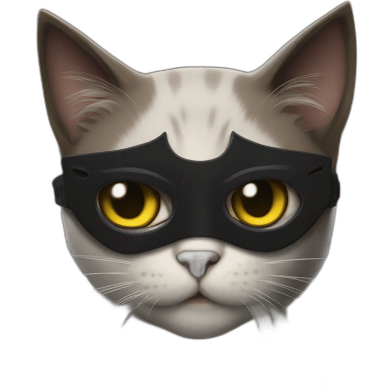 cat as batman emoji