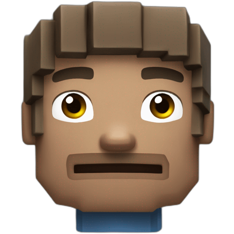 Steve from minecraft emoji