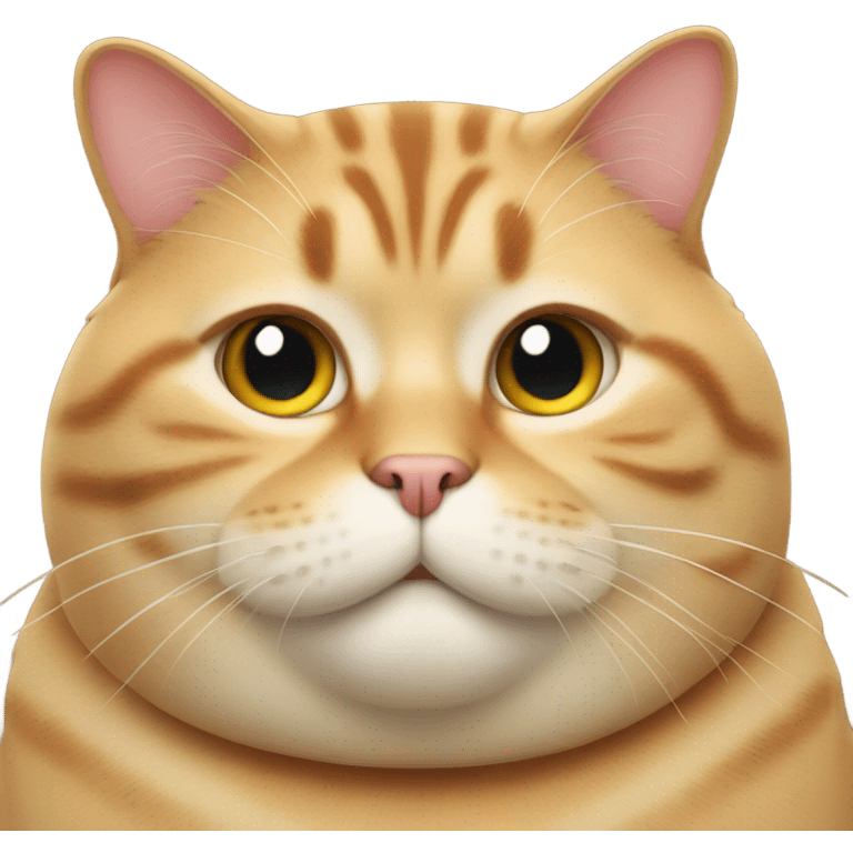 Fat cat emoji