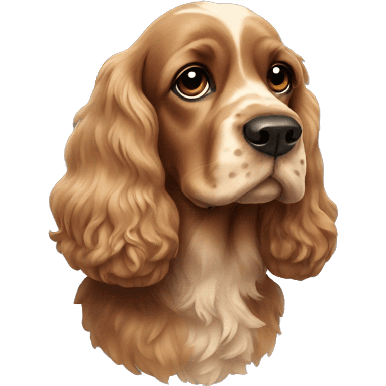 Cocker spaniel emoji