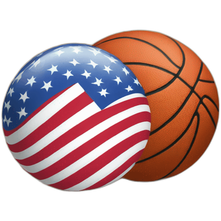 america+basket ball emoji