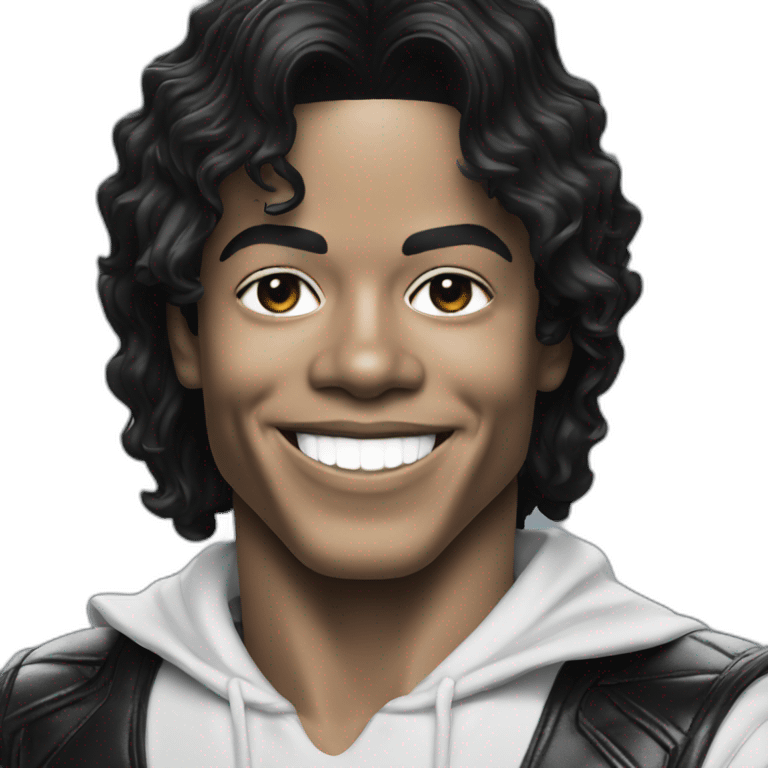 Michael Jackson Jordan Smiling emoji