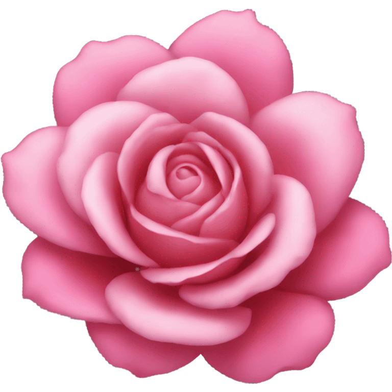 flor rosa emoji